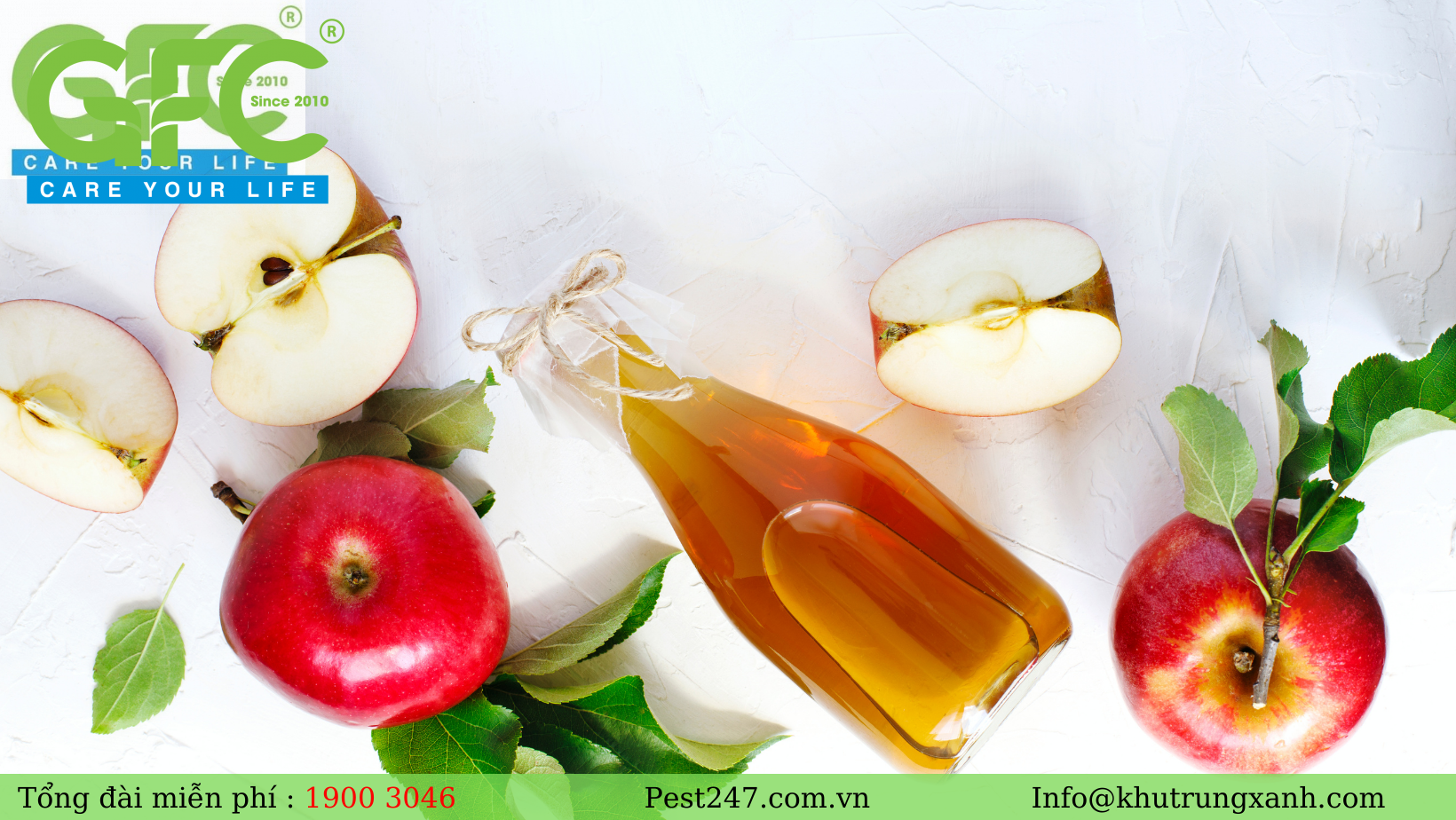 Giấm táo là loại nguyên liệu dễ tìm và là loại nguyên liệu tự nhiên diệt ruồi hiệu quả nhất.
